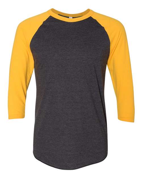 American Apparel, American Apparel Men's 50/50 Raglan Three-Quarter Sleeve Tee