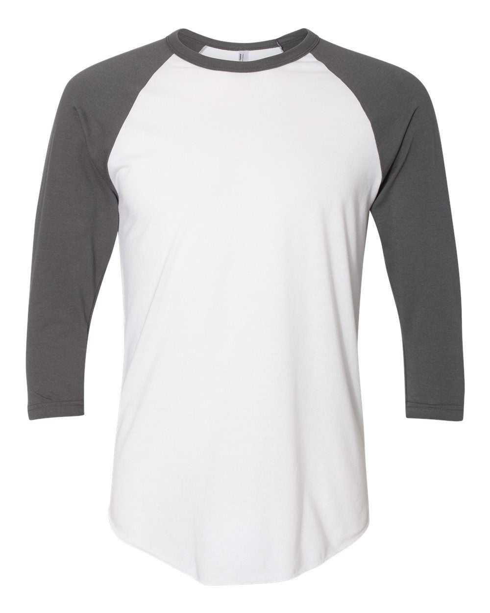 American Apparel, American Apparel Men's 50/50 Raglan Three-Quarter Sleeve Tee