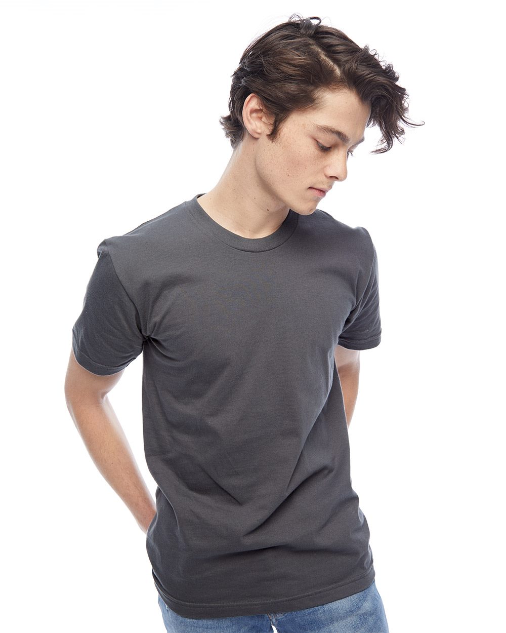 American Apparel, American Apparel Men's USA-Made Fine Jersey Tee