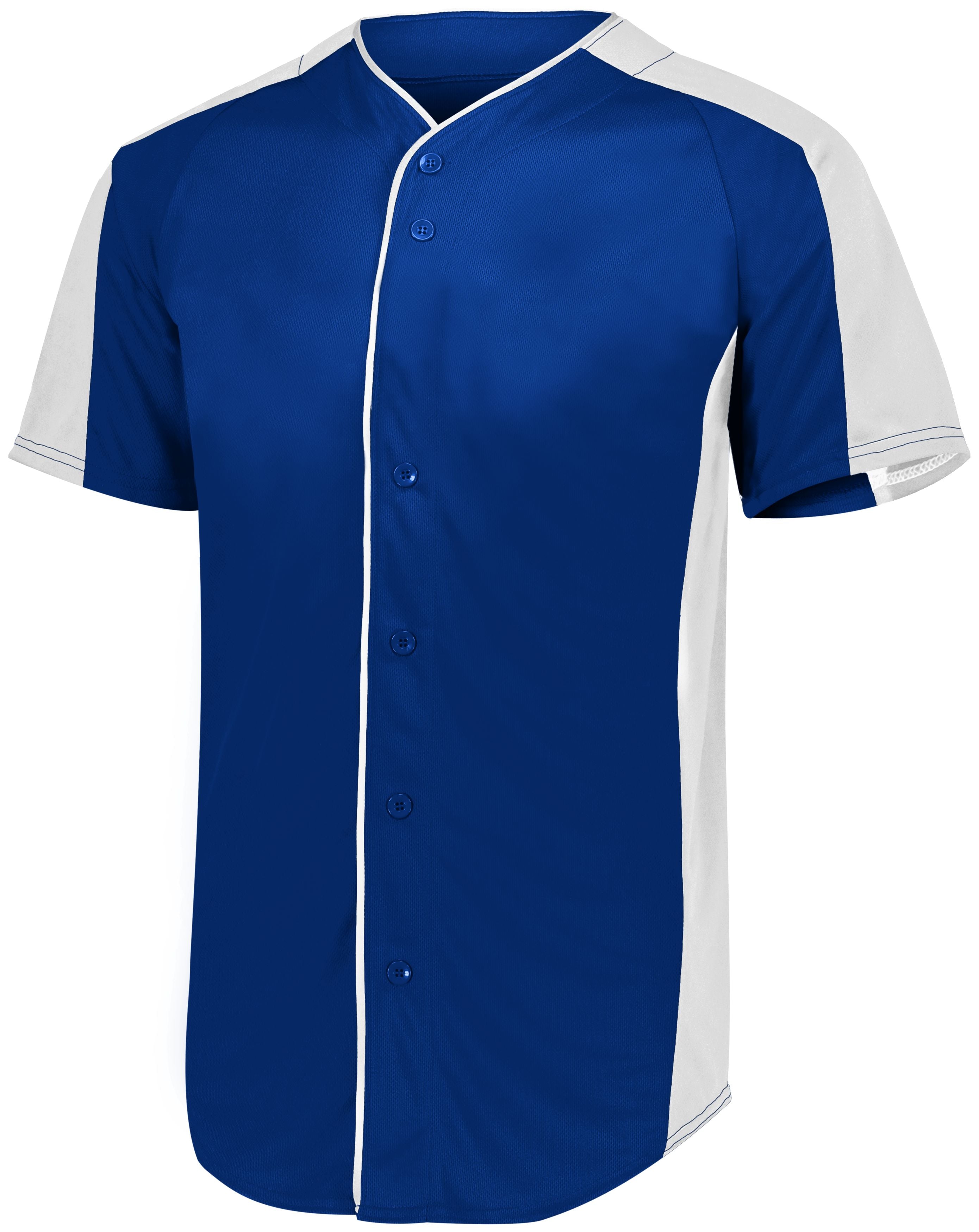 Augusta, Augusta Adult Full-Button Baseball Jersey