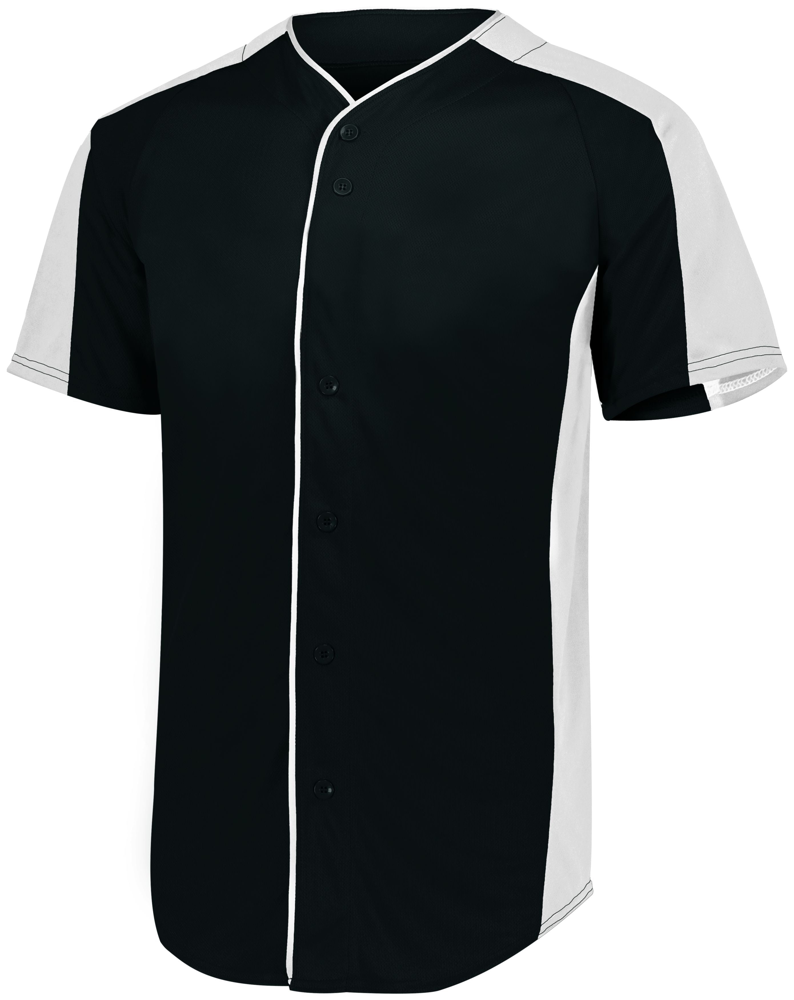 Augusta, Augusta Adult Full-Button Baseball Jersey