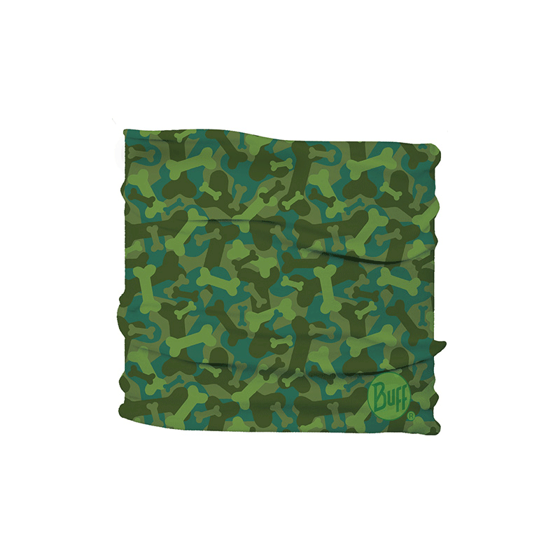 Buff, Dog Insect Shield Neckwear - Bone Camo Green