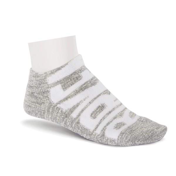 Birkenstock, Women's Sneaker Logo Slub Socks - Grey Melange